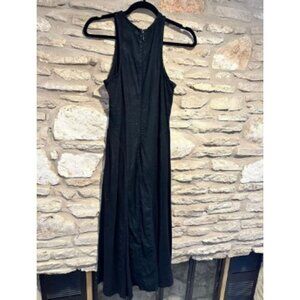 Future Collective Black Sleeveless Midi Dress Size 4